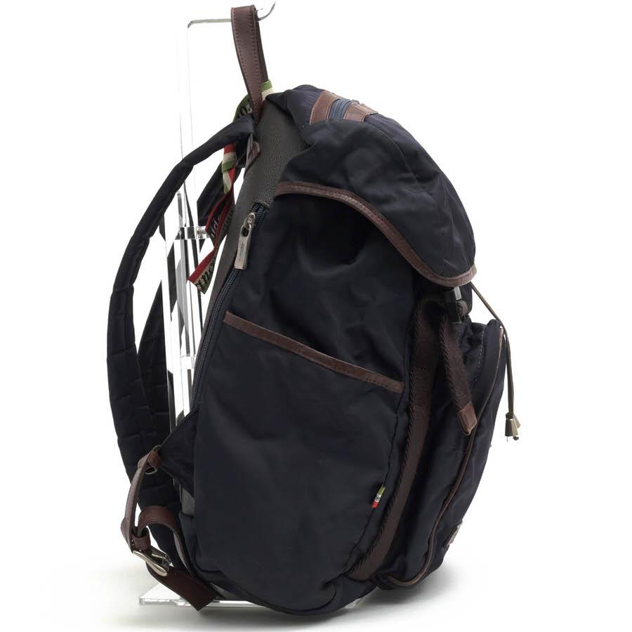 orobianco オロビアンコ リュック IDOLO S-Z8 NYLON SAC'S BAR サックスバー別注 伊リモンタ社ナイロン 牛革 バックパック デイパック ミ_2