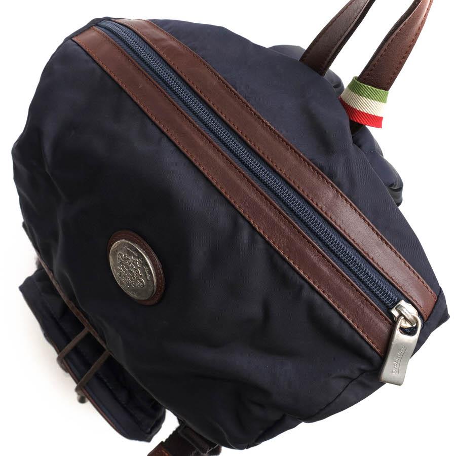 orobianco オロビアンコ リュック IDOLO S-Z8 NYLON SAC'S BAR サックスバー別注 伊リモンタ社ナイロン 牛革 バックパック デイパック ミ_4