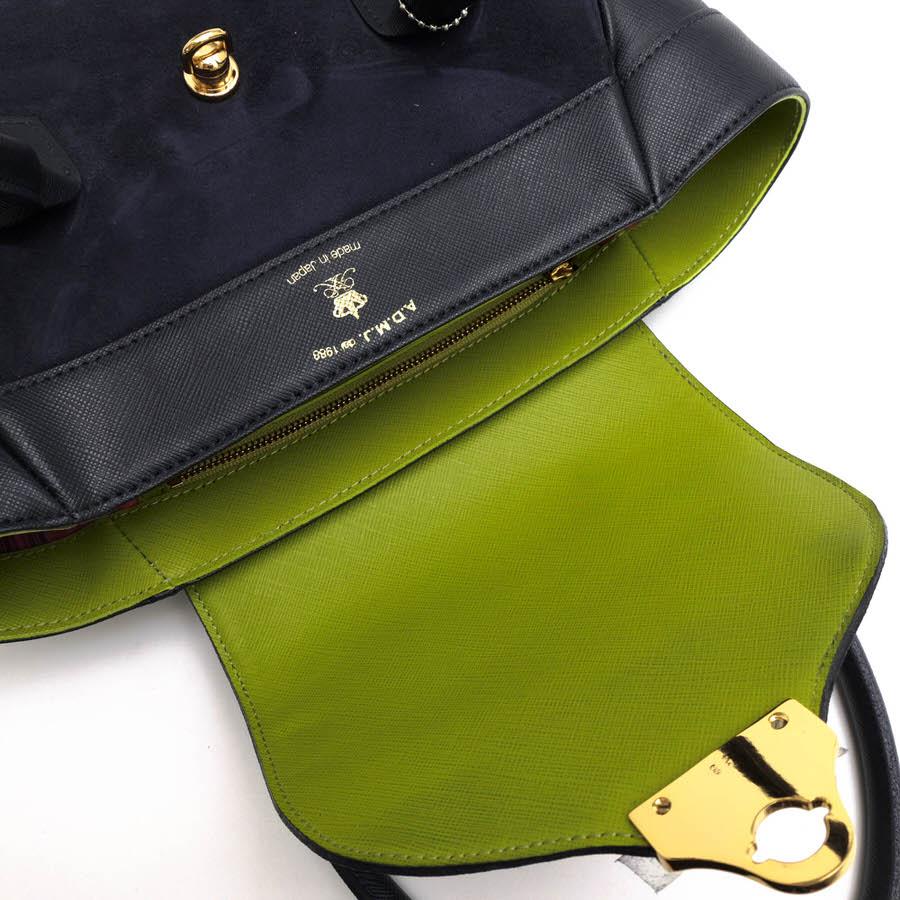 ○エーディーエムジェイ ADMJ 牛革 ハンドバッグ 17WS01004 フラップ式 肩掛け ワンショルダーバッグ レディース 【中古】 中古 A.D.M.J（エーディーエムジェイ） ADMJ ハンドバッグ 17WS01004 牛革