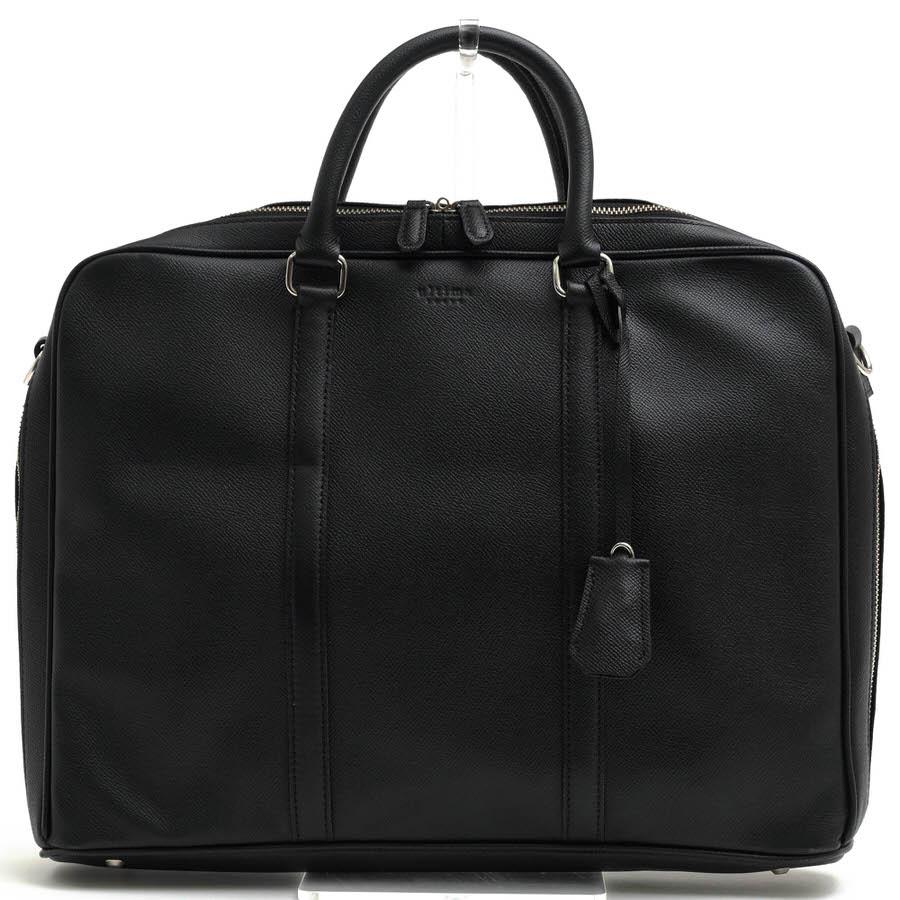 ○ウルティマトーキョー Ultima TOKYO グレイン型押し牛革 ビジネスバッグ No.77859 ハーヴィー A4サイズ収納可 メンズ 【中古】 中古 Ace（エース） Ultima TOKYO ウルティマトーキョー ビジネスバッグ No