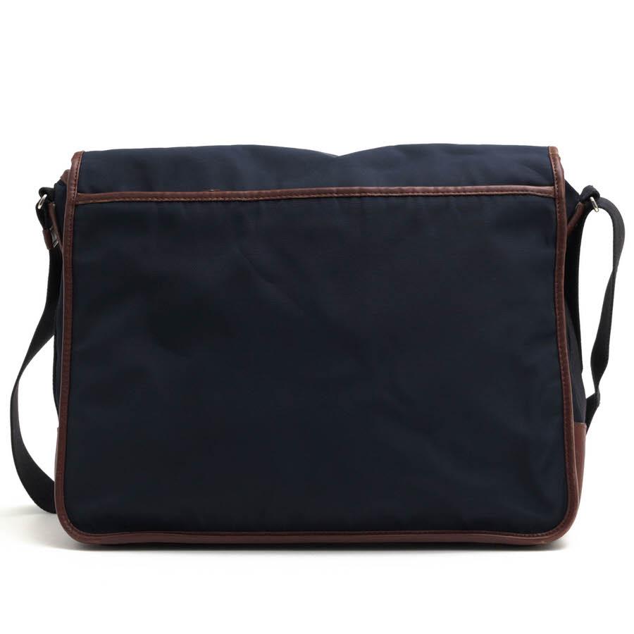 ○ダンヒル Dunhill 一部牛革 ショルダーバッグ L3WG65A Guardsman ガーズマン フラップ式 メッセンジャーバッグ メンズ 【中古】 中古 dunhill（ダンヒル） ショルダーバッグ L3WG65A Guardsman ガーズマン