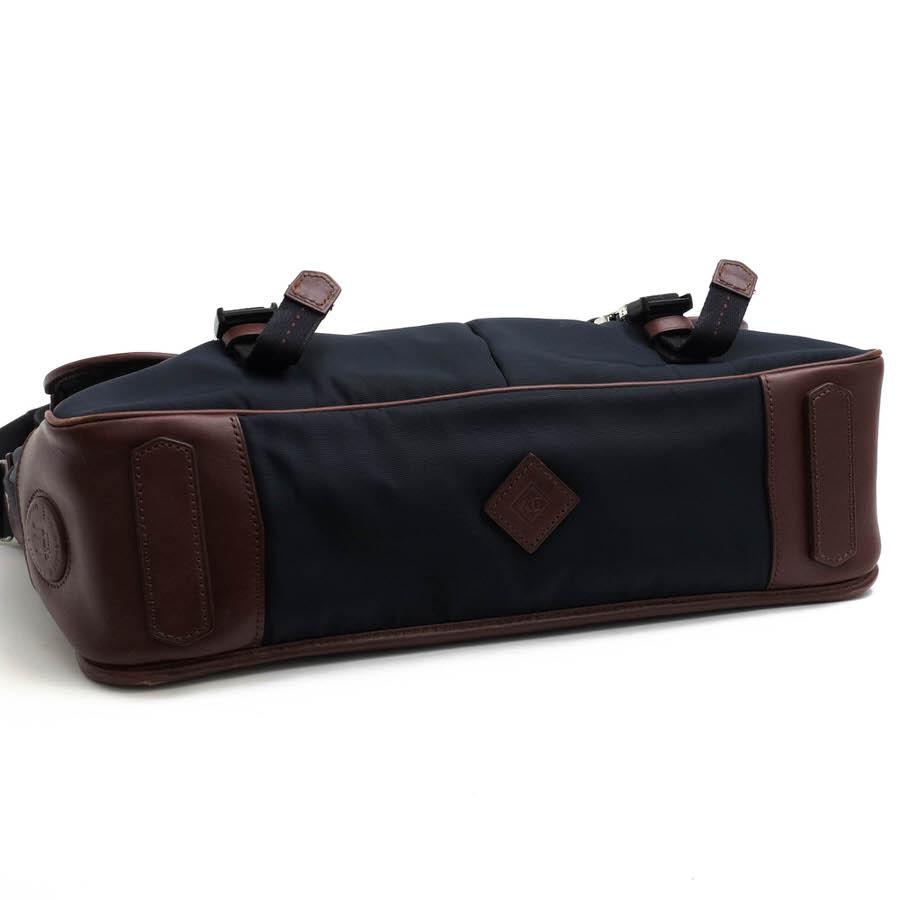 ○ダンヒル Dunhill 一部牛革 ショルダーバッグ L3WG65A Guardsman ガーズマン フラップ式 メッセンジャーバッグ メンズ 【中古】 中古 dunhill（ダンヒル） ショルダーバッグ L3WG65A Guardsman ガーズマン