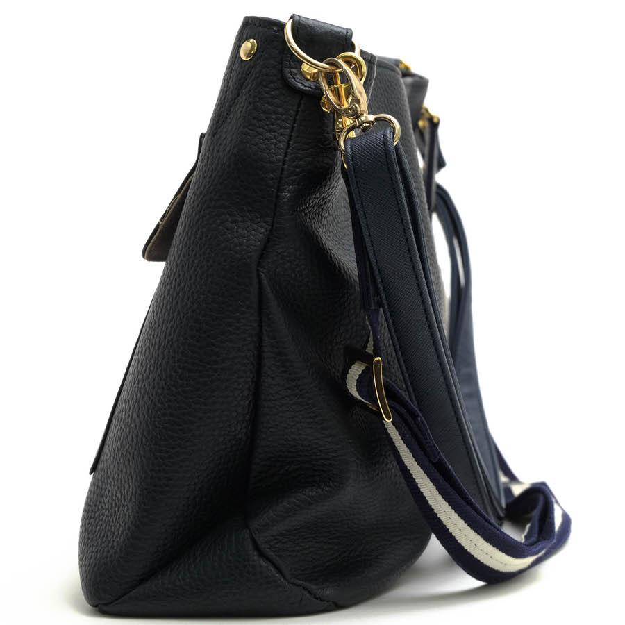 ATAO アタオ ハンドバッグ elvy エルヴィ 牛革 シボ革 シュリンク