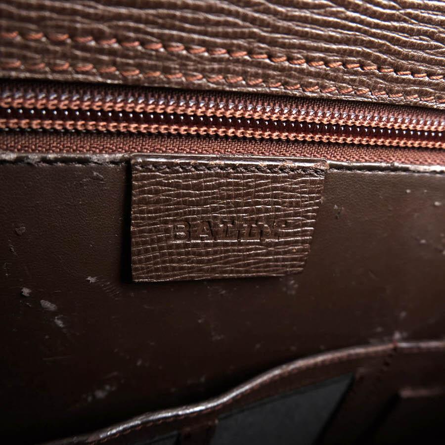 Bally BALLY バリー ビジネスバッグ グレイン型押し牛革 : Desir