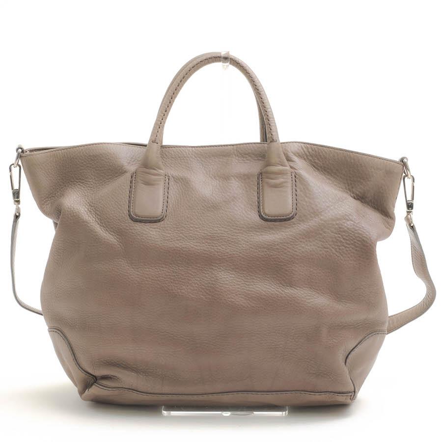 ○ヒロフ HIROFU ソフトバケッタ 牛革 トートバッグ P2520204 DUO L デュオ A4サイズ収納可 定番 2WAY ショルダーバッグ シボ革 シ 中古 HIROFU（ヒロフ） トートバッグ P2520204 DUO L デュオ ソフトバケッタ