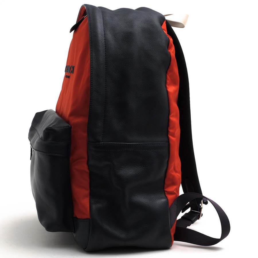 COACH コーチ リュック F71674 CAMPUS BACKPACK IN NYLON 一部牛革 デイパック_3