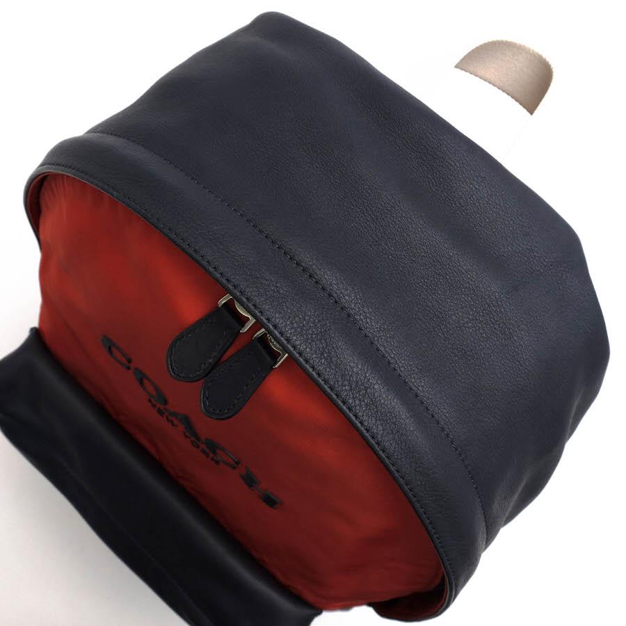 ○コーチ COACH 一部牛革 リュック F71674 CAMPUS BACKPACK IN NYLON デイパック メンズ 【中古】 中古 COACH（コーチ） リュック F71674 CAMPUS BACKPACK IN NYLON 一部牛革