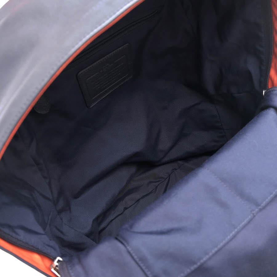 COACH コーチ リュック F71674 CAMPUS BACKPACK IN NYLON 一部牛革 デイパック_6