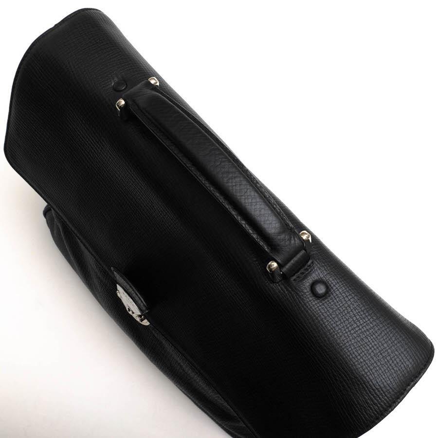 Bally（バリー） ビジネスバッグ MAKAN ペブルドレザー 牛革 シボ革