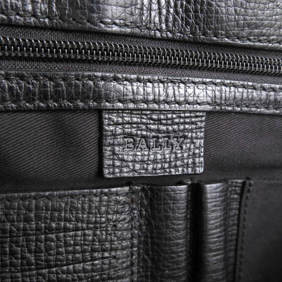 Bally（バリー） ビジネスバッグ MAKAN ペブルドレザー 牛革 シボ革