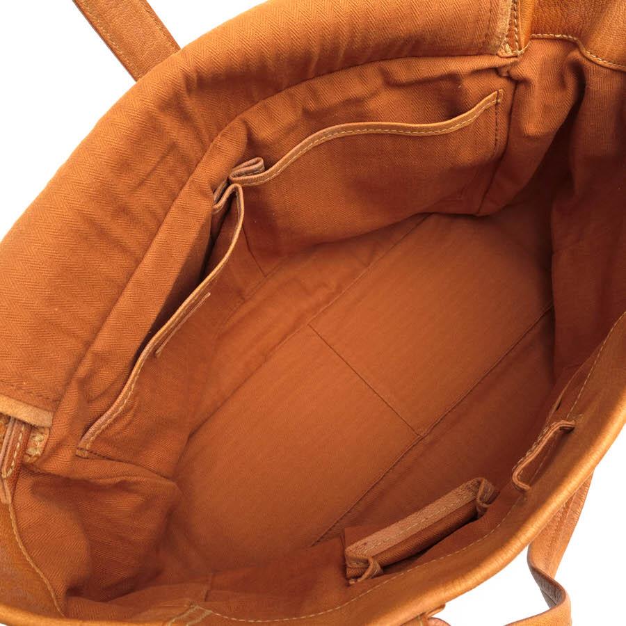 ○ゲンテン genten 山羊革 ゴートスキン トートバッグ 40402 34528 GOAT NUME ゴートヌメ パフ加工 シボ革 シュリンクレザー 肩掛  中古 genten（ゲンテン） トートバッグ 40402 34528 GOAT NUME ゴートヌメ