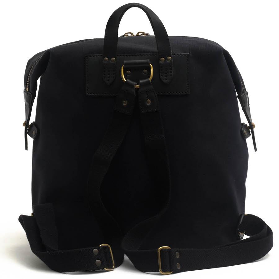 【現行・希少✨】フェリージ バックパック ナイロン×レザー ビジネス A4収納 Felisi（フェリージ） リュック 16/15/AM＋TX コットンキャンバス