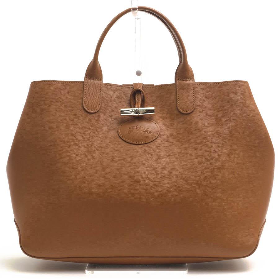LONGCHAMP（ロンシャン） トートバッグ ROSEAU ロゾ リバーシブル 牛革 