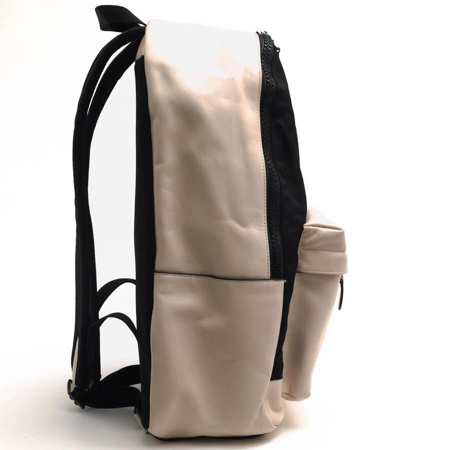 コーチ　チャールズ　レザー×ナイロン　ホワイト　リュック　バックパック COACH コーチ リュック F59321 Charles Backpack In Nylon