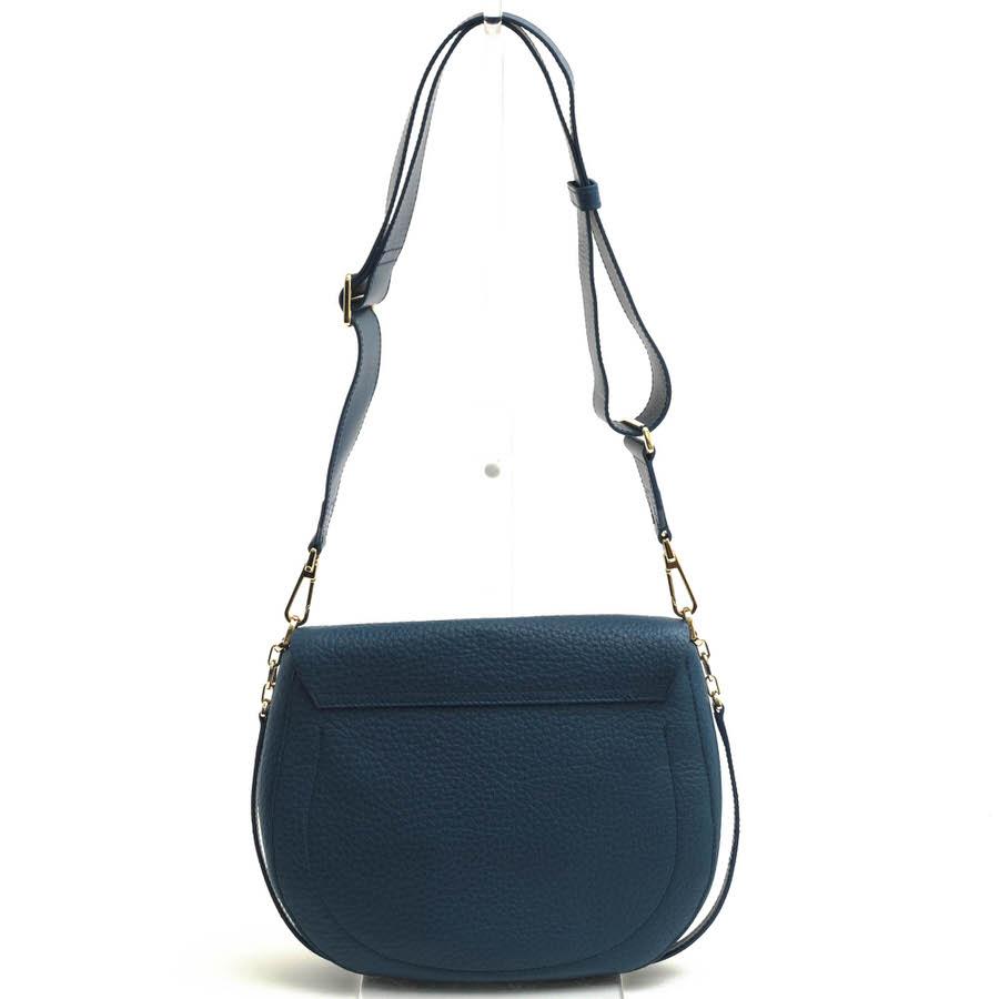 FURLA（フルラ） ショルダーバッグ CLUB クラブS 牛革 シボ革