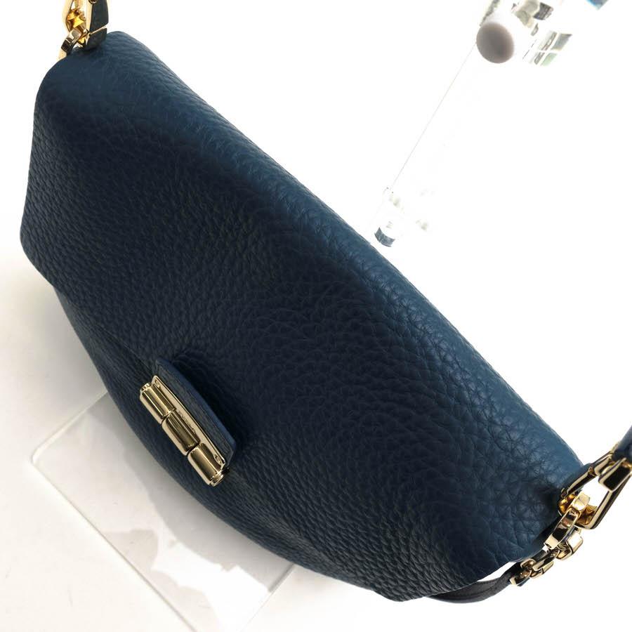 FURLA（フルラ） ショルダーバッグ CLUB クラブS 牛革 シボ革