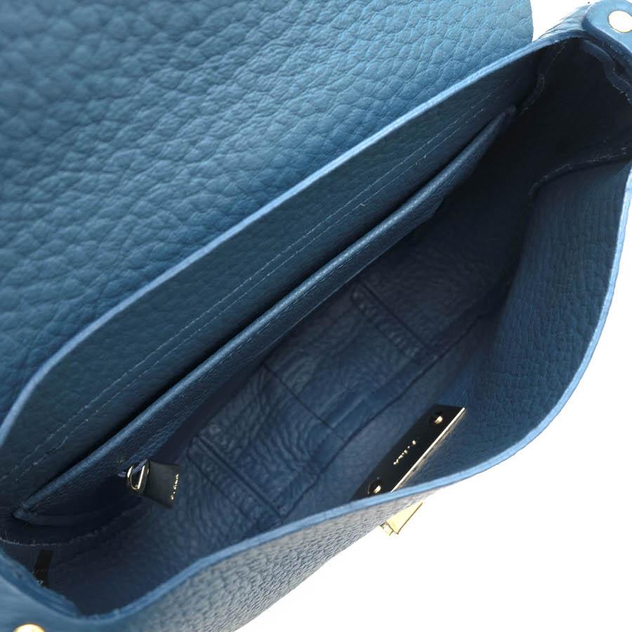 FURLA（フルラ） ショルダーバッグ CLUB クラブS 牛革 シボ革