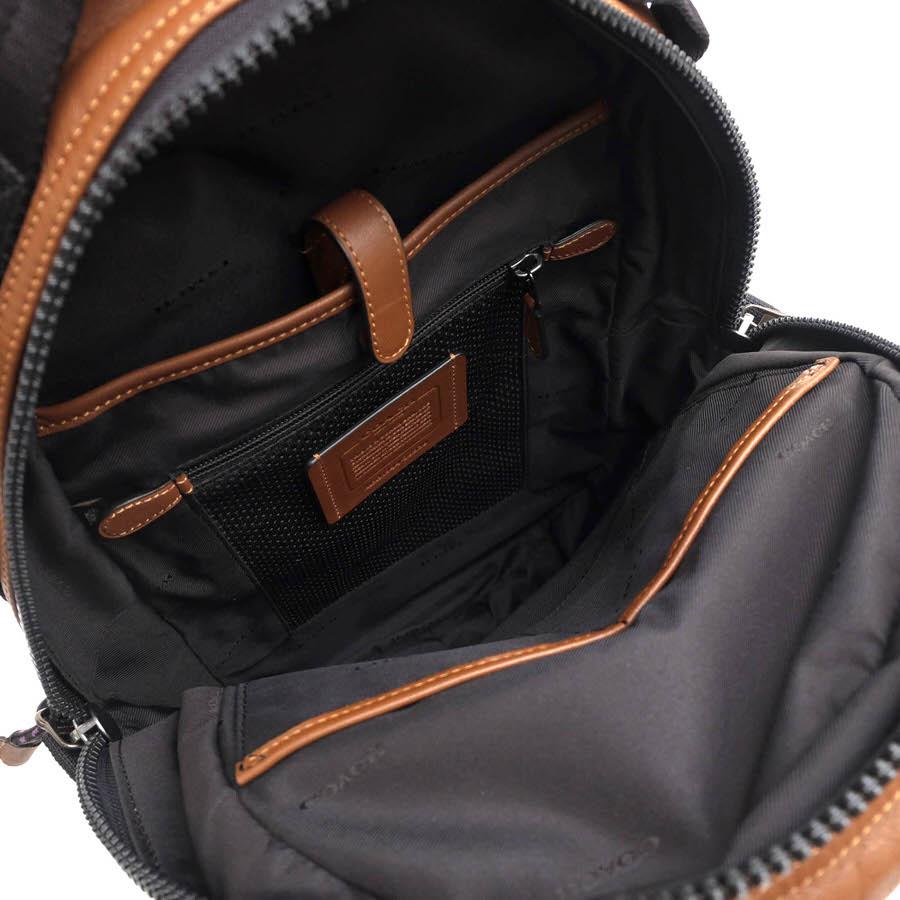 ○コーチ COACH ソフトグレインレザー 牛革 リュック 78830 Pacer Backpack With Coach Patch ペイサー コーチパッチ シボ革 シュ  中古 COACH（コーチ） リュック 78830 Pacer Backpack With Coach Patch
