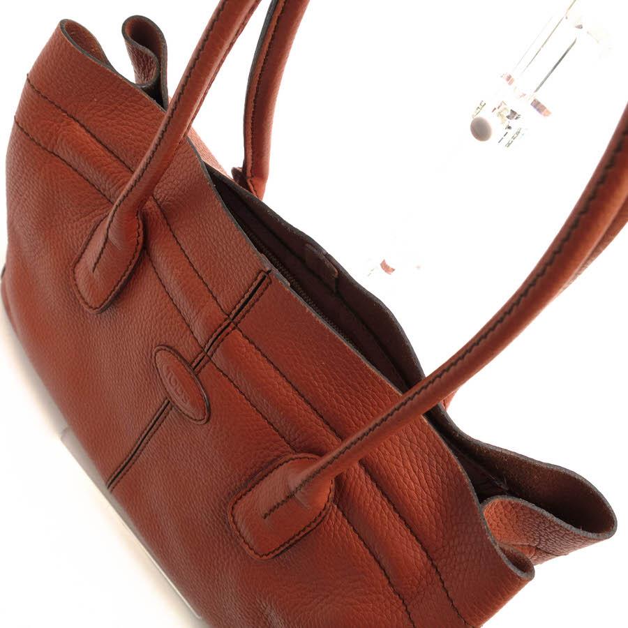 【milk】TOD'S トッズ シボ革 トープ レザー トートバッグ TOD'S（トッズ） トートバッグ Restyled D-Bag Dバッグ 牛革 カーフ