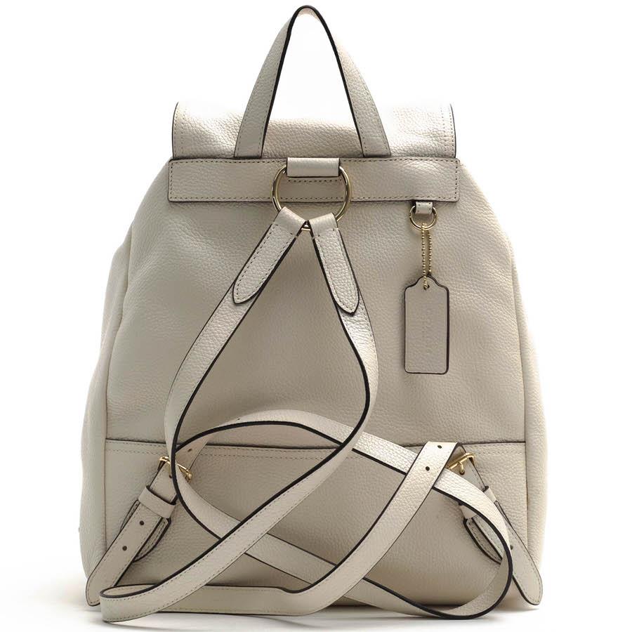 COACH コーチ リュック 37582 TURNLOCK RUCKSACK IN PEBBLE