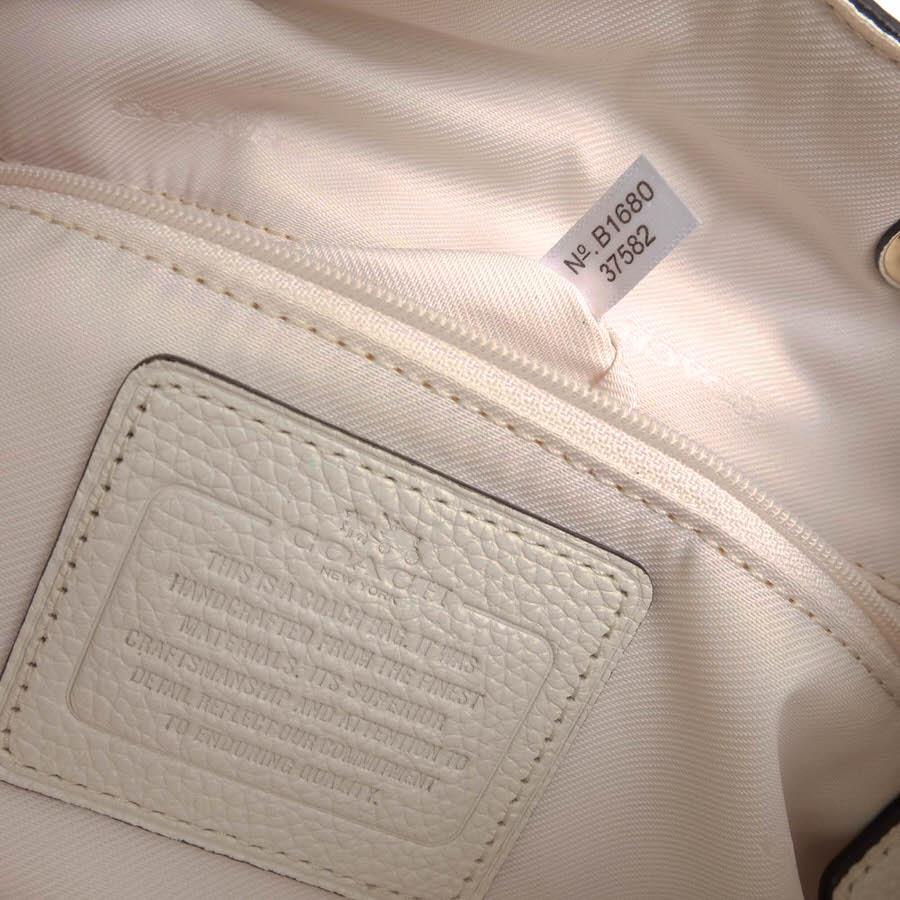 COACH（コーチ） リュック 37582 TURNLOCK RUCKSACK IN PEBBLE LEATHER