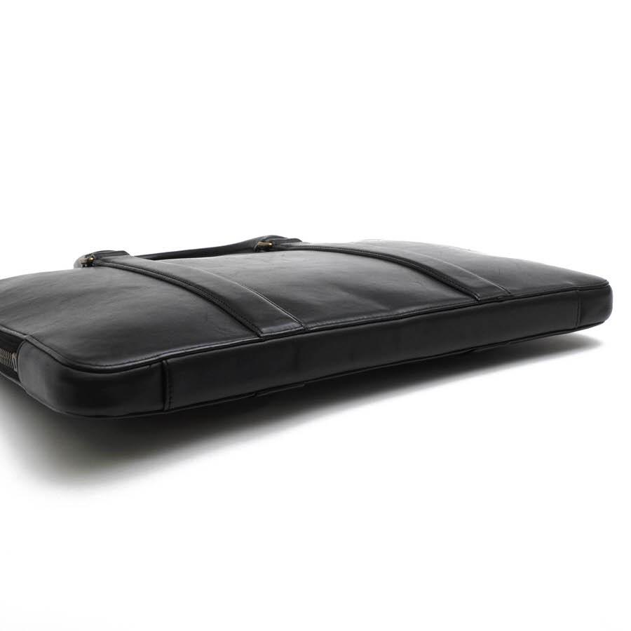 美品 Coach ビジネスバッグ 黒 美品 COACH コーチ レザー 2way ビジネスバッグ ロゴ型押し