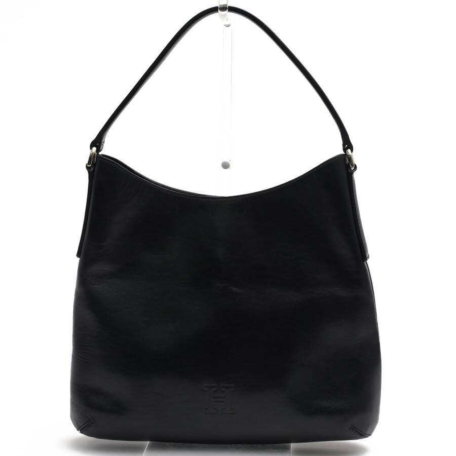 【美品】HIROFU バケッタレザー ワンショルダーハンドバッグ Hロゴ HIROFU ヒロフ ハンドバッグ バケッタアマーノ 牛革 Hロゴ