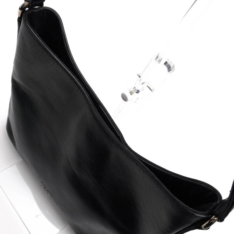 【美品】HIROFU バケッタレザー ワンショルダーハンドバッグ Hロゴ HIROFU ヒロフ ハンドバッグ バケッタアマーノ 牛革 Hロゴ