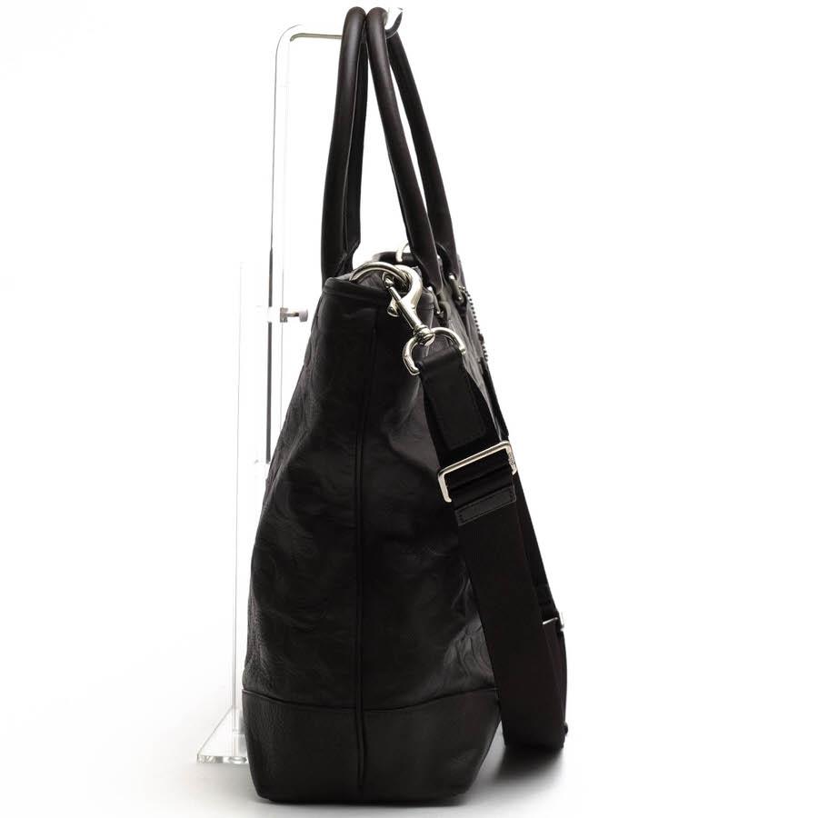 COACH（コーチ） トートバッグ F71136 HERITAGE WEB LEATHER EMBOSSED 