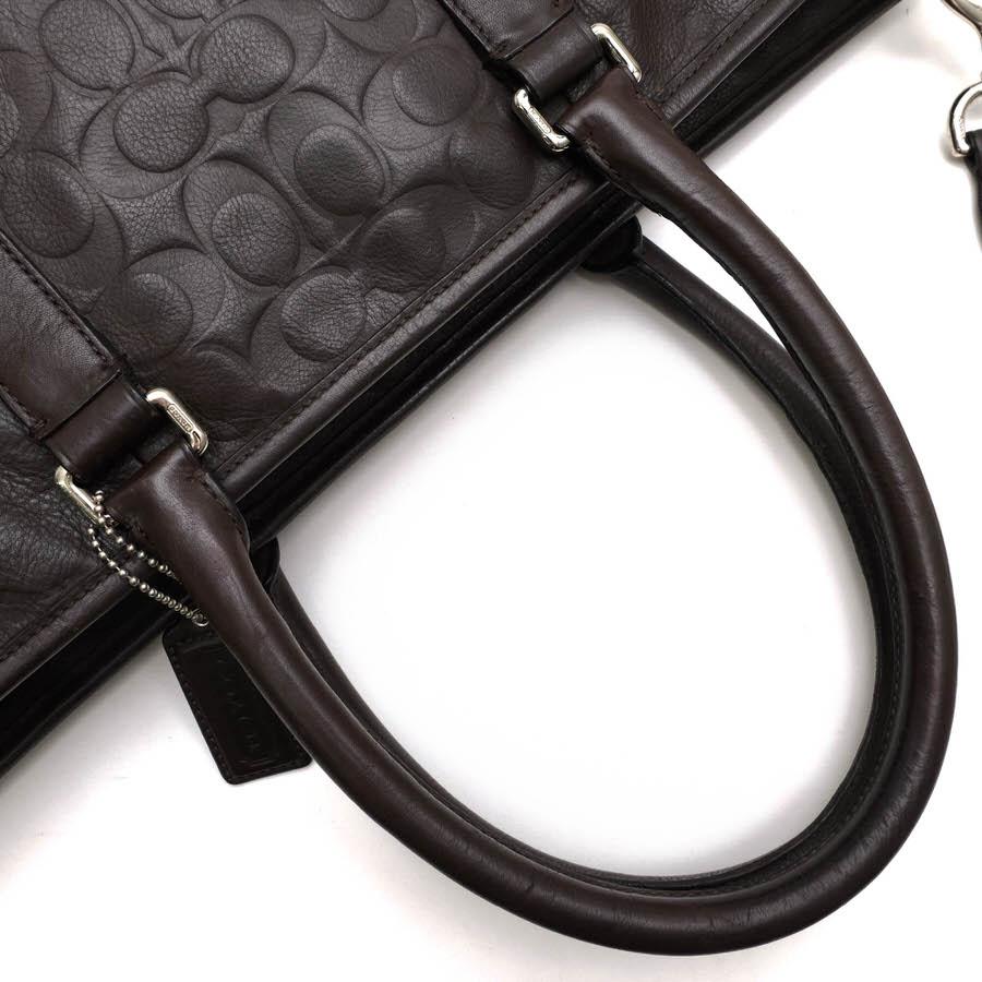 コーチ／COACH バッグ トートバッグ 鞄 ハンドバッグ メンズ 男性 男性用 レザー 革 本革  F71136 HERITAGE WEB LEATHER EMBOSSED C UTILITY TOTE ヘリテージ ウェブ レザー エンボスド C ユーティリティートート シグネチャー 2WAY ショルダーバッグ COACH（コーチ） トートバッグ F71136 HERITAGE WEB LEATHER EMBOSSED