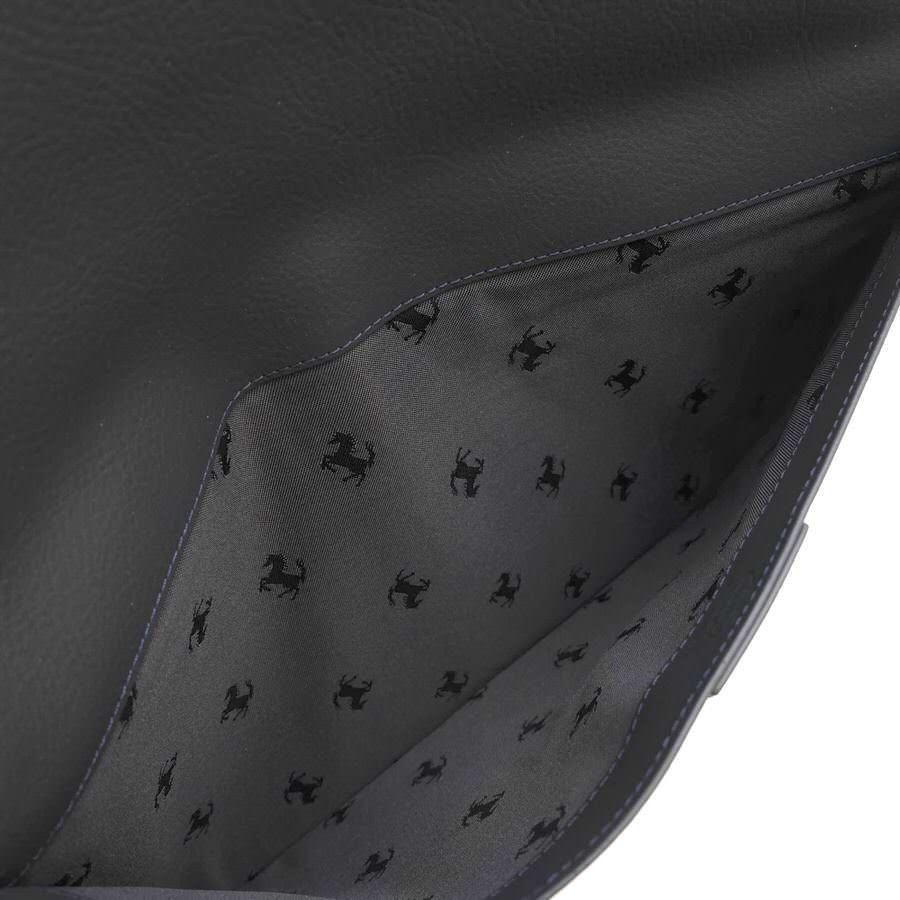 スケドーニ　フェラーリ　レザーバッグ Ferrari フェラーリ セカンドバッグ/クラッチバッグ Schedoni