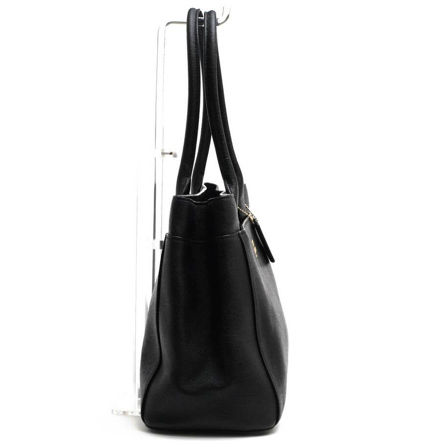 COACH コーチ F31474 レザー トートバッグ ブラック レディース COACH（コーチ） トートバッグ F31474 CASEY TOTE クロスグレイン