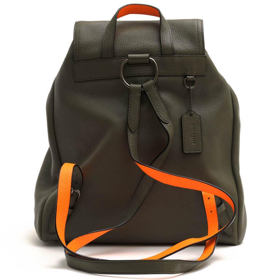 COACH コーチ リュック 36448 ペブルドレザー 牛革 ターンロック