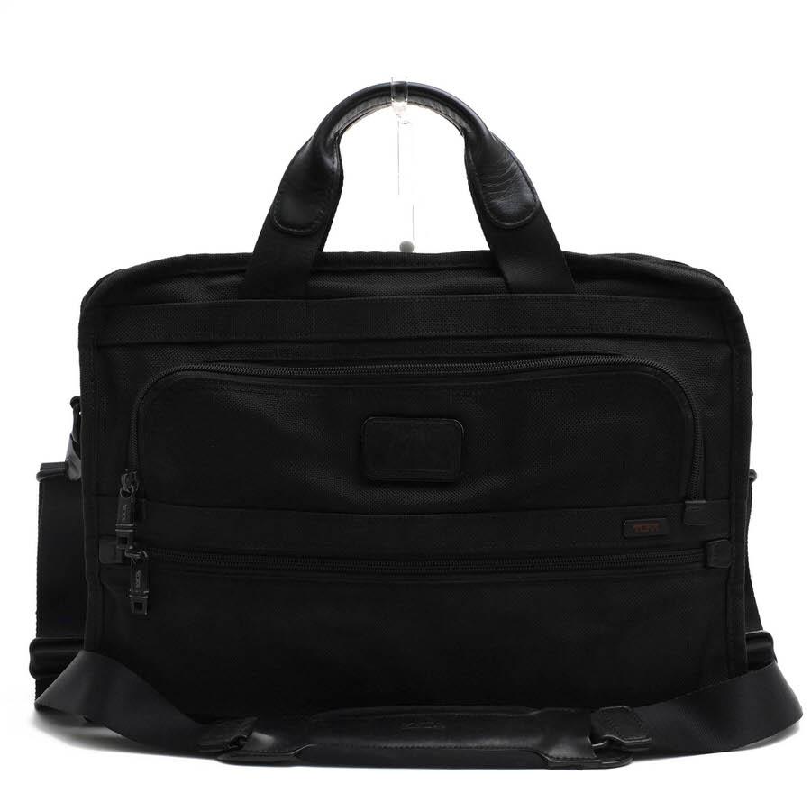 TUMI トゥミ　ブリーフケース 26101DH ビジネスバッグ　ブラック TUMI（トゥミ） ビジネスバッグ 26101DH ALPHA Slim Deluxe Portfolio