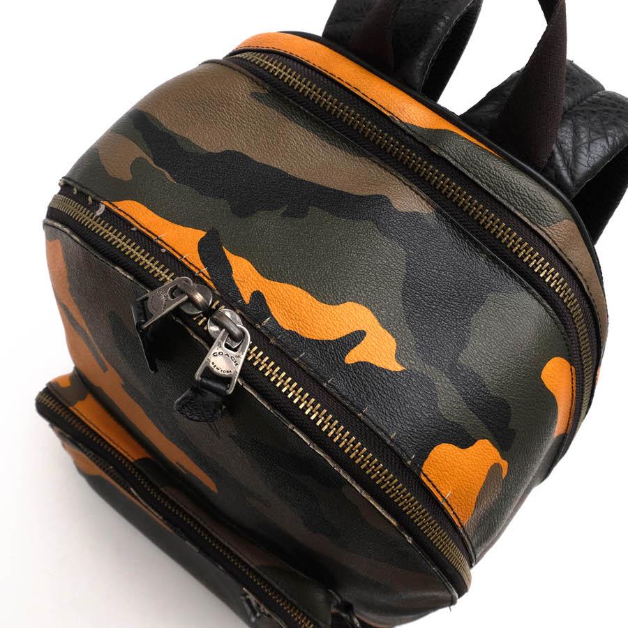 COACH（コーチ） リュック F28310 West Backpack With Camo Print 牛革 