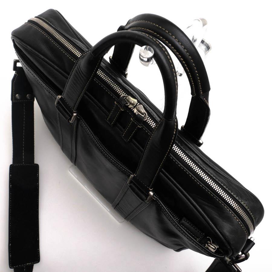 COACH（コーチ） ビジネスバッグ F70021 Legacy leather zip commuter