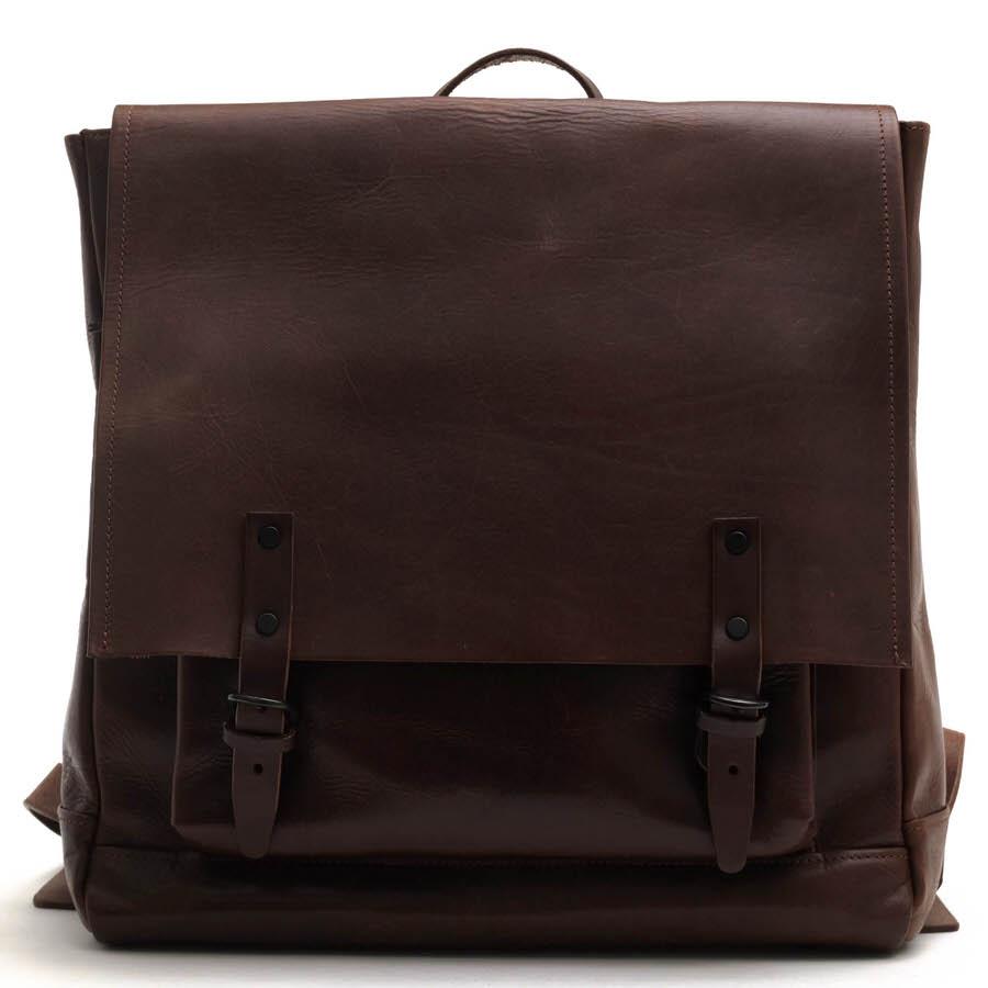 ○バギーポート BAGGY PORT オイルバケッタレザー 牛革 リュック GRN-2020 フラップ式 デイパック メンズ 【中古】 中古 BAGGY PORT バギーポート リュック GRN-2020 オイルバケッタレザー