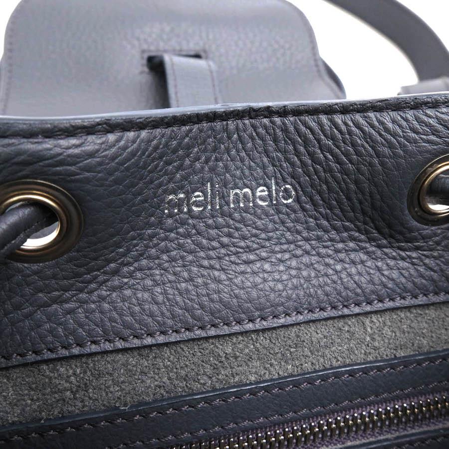 MELI MELO メリ・メロ リュック Thela halo Backpack ペブルドレザー 
