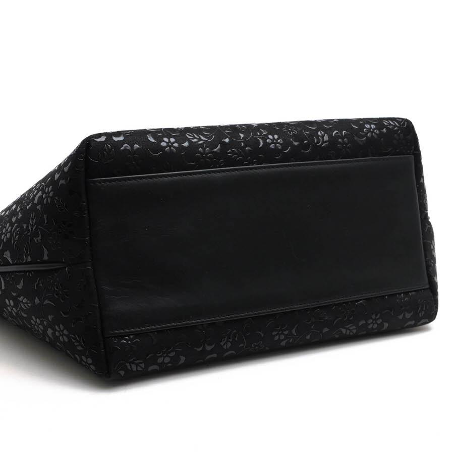 印傳屋（INDEN-YA） 印伝 ハンドバッグ No.6333 手提げ 鹿革 ディア