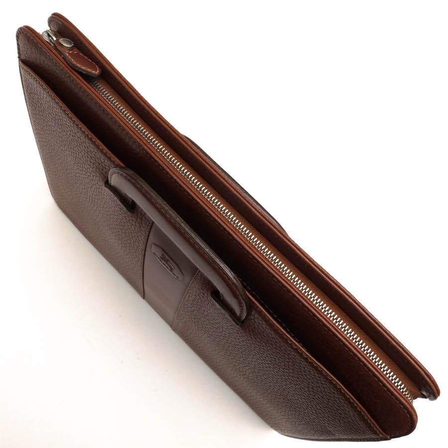 BURBERRY（バーバリー） ビジネスバッグ グレイン型押し牛革 裏地