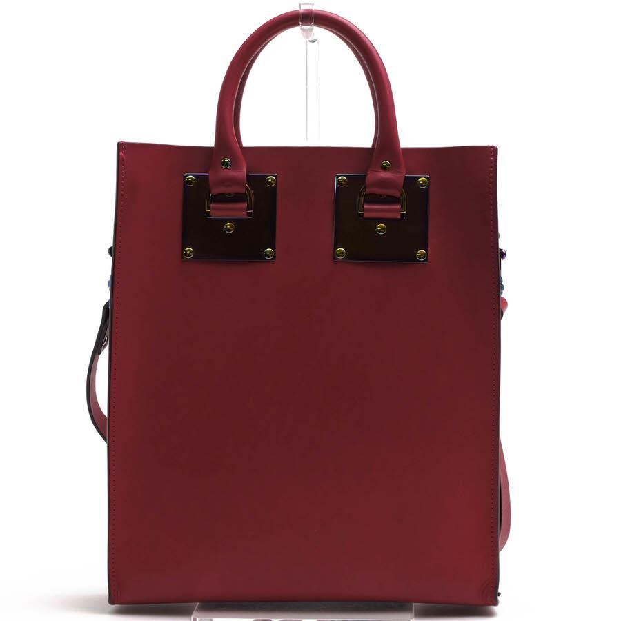 ゆな SOPHIE HULME　 ソフィーヒュルム　アルビオントートバッグ Sophie Hulme ソフィーヒュルム トートバッグ Albion Leather Tote