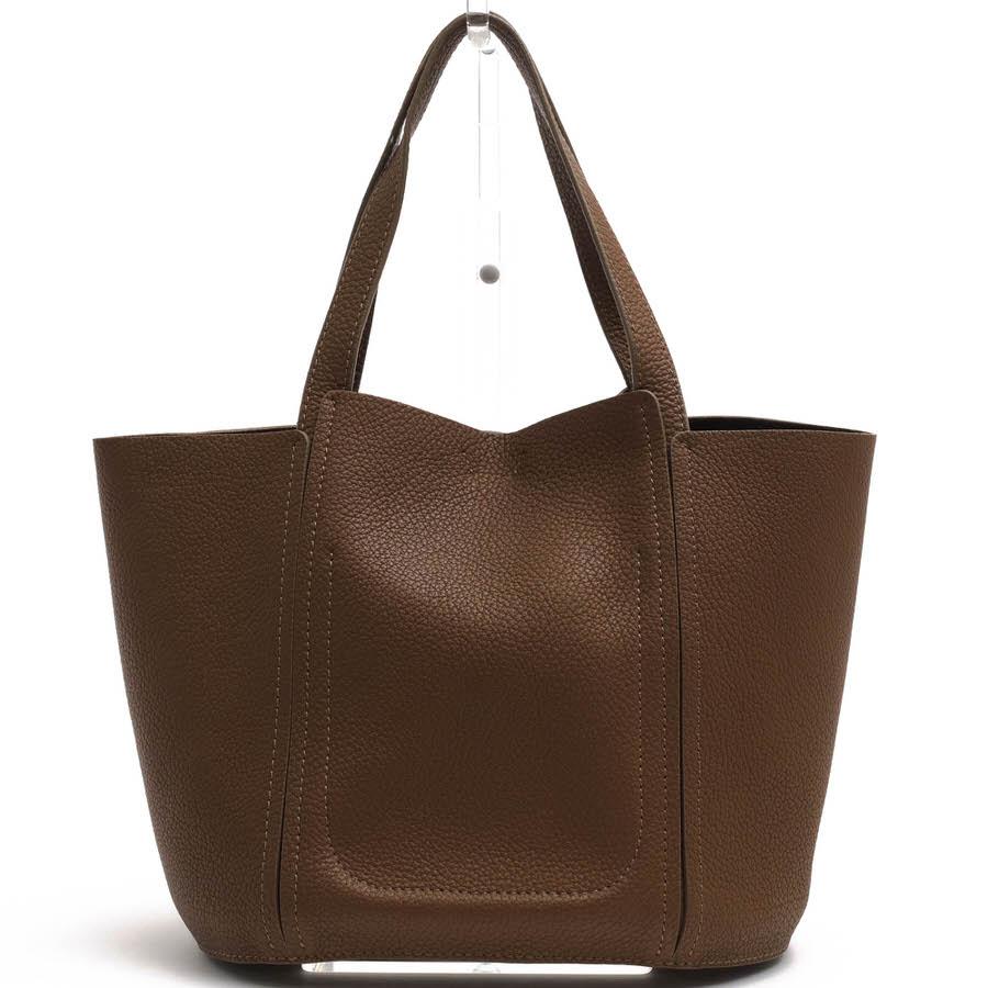 ○ティップゾーン TIP ZONE 牛革 カーフ ハンドバッグ シボ革 シュリンクレザー レディース 【中古】 中古 TIP ZONE ティップゾーン ハンドバッグ 牛革 カーフ シボ革 シュリンク