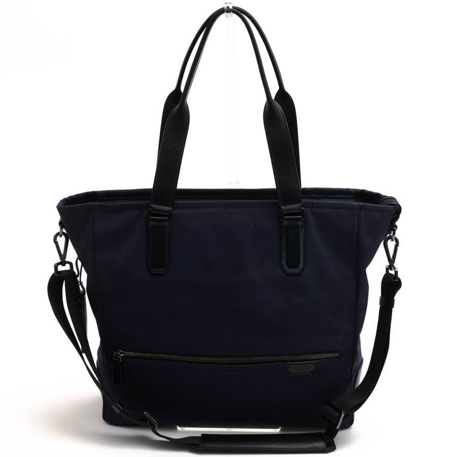 美品　TUMIトゥミ ハリソン 2WAYトートバッグ ブラック 黒 TUMI（トゥミ） トートバッグ 6602029NVY2E HARRISON Woodside East