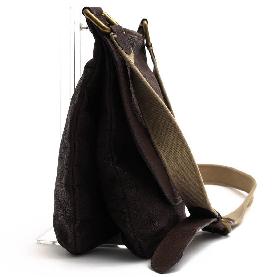 dunhill（ダンヒル） ショルダーバッグ 天然皮革 メールバッグ シボ革 