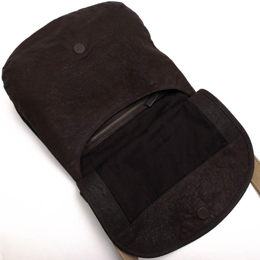 dunhill（ダンヒル） ショルダーバッグ 天然皮革 メールバッグ シボ革 