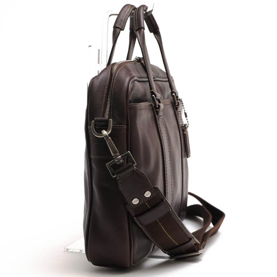 COACH（コーチ） ビジネスバッグ F70021 Legacy leather zip commuter