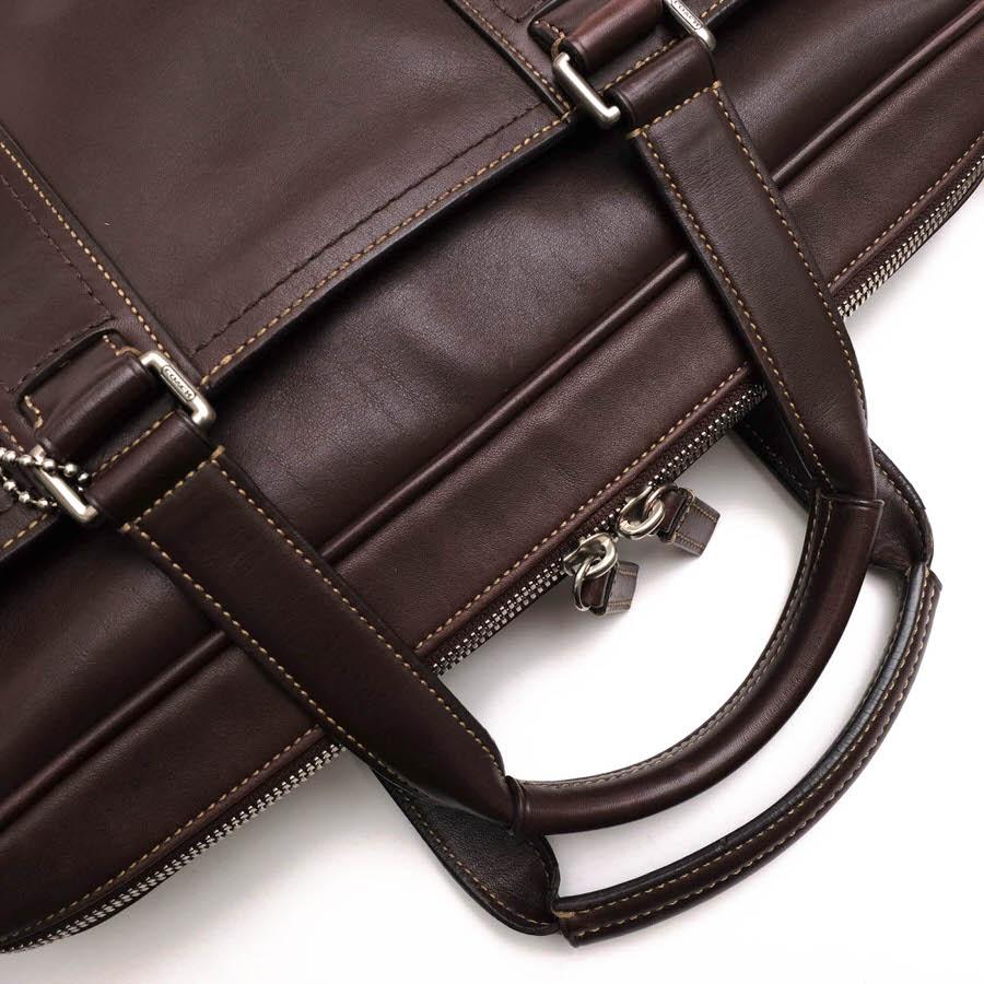 COACH（コーチ） ビジネスバッグ F70021 Legacy leather zip commuter