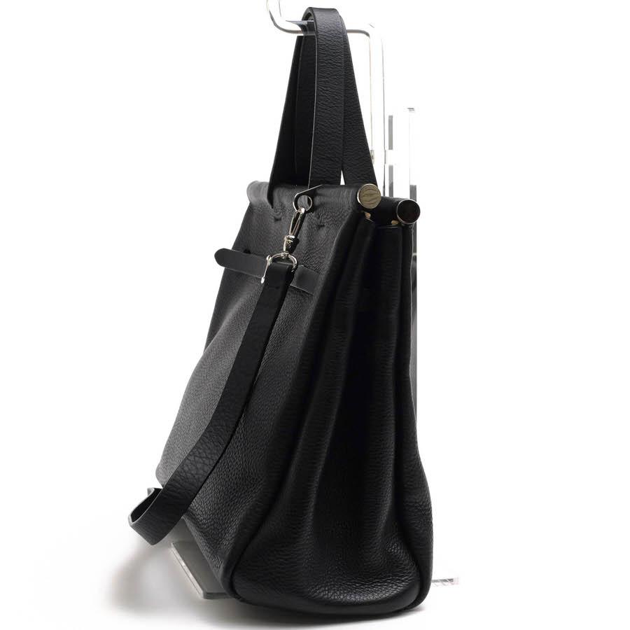 MAURO GOVERNA マウロゴヴェルナ トートバッグ 牛革 カーフ シボ革