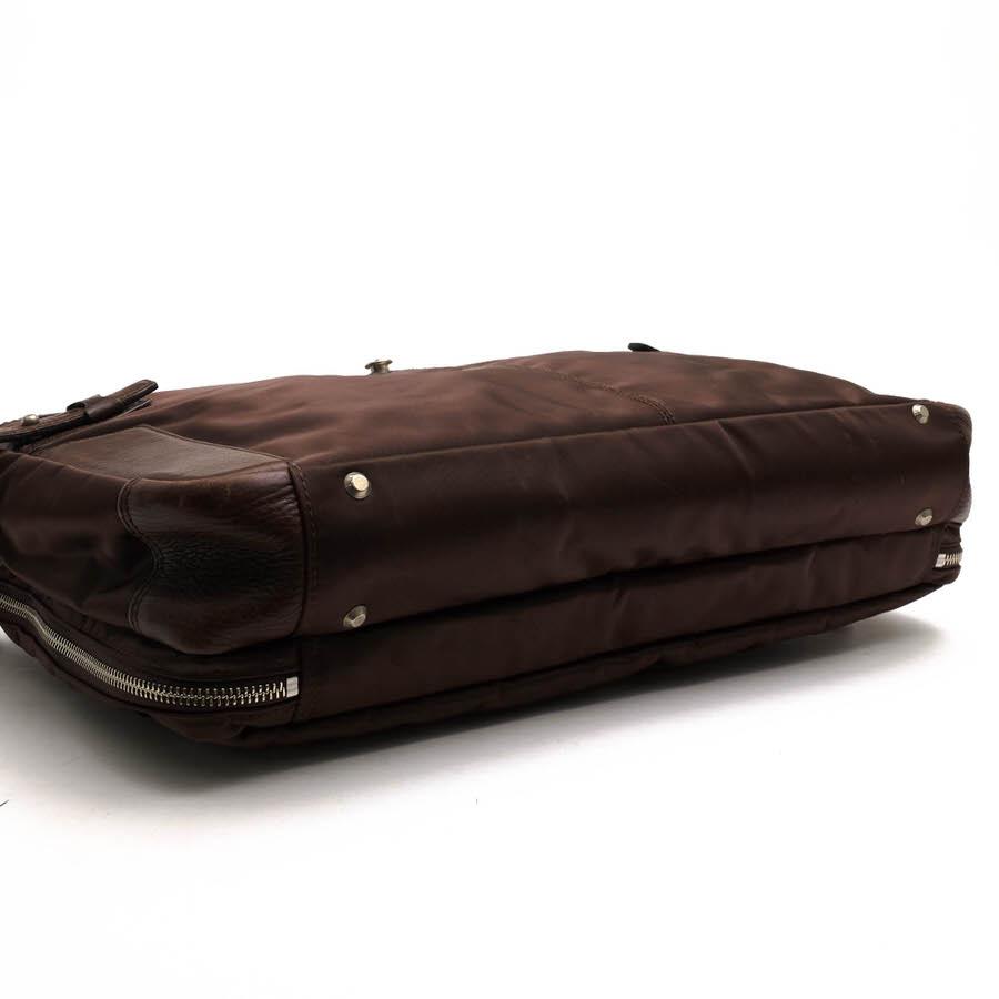 ○マスターピース master-piece コーデュラナイロン 牛革 ビジネスバッグ No.60002-n REAL-n リアル 2WAY ショルダーバッグ メンズ 中古 master-piece（マスターピース） ビジネスバッグ No.60002-n REAL-n