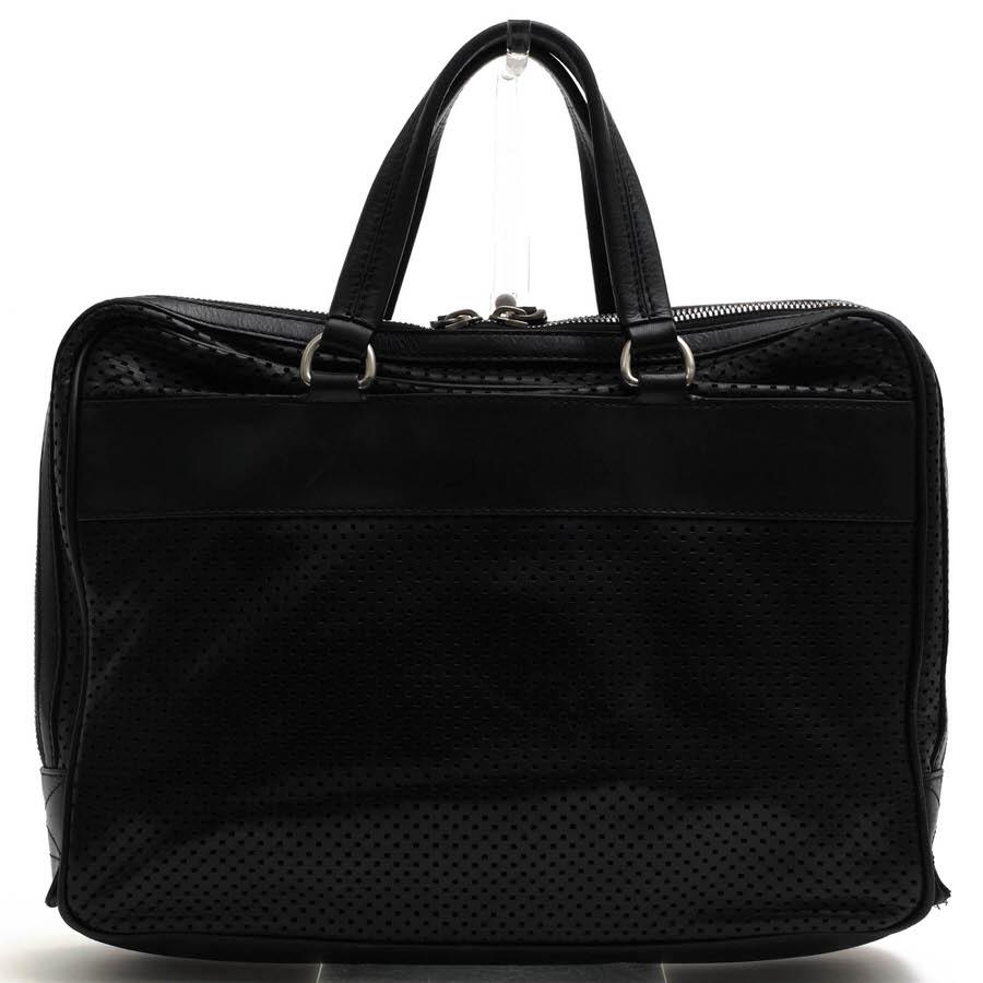 Bally（バリー） ビジネスバッグ OFFERY-MD.OEP パンチングレザー 牛革 